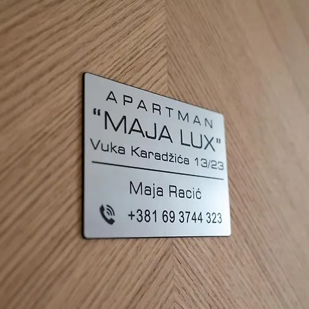 Apartman Maja Lux Subotica Exterior foto